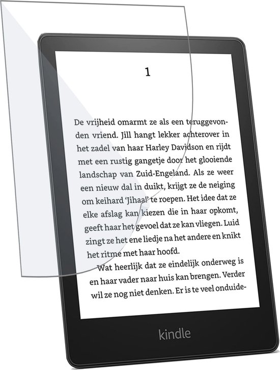 Geschikt voor Kindle Paperwhite / Signature Edition Gen 11 - Screenprotector - Beschermglas Folie van Geschikt voor