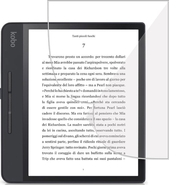 Geschikt voor Kobo Forma Screenprotector - Beschermglas Folie geschikt voor Kobo Forma van Geschikt voor