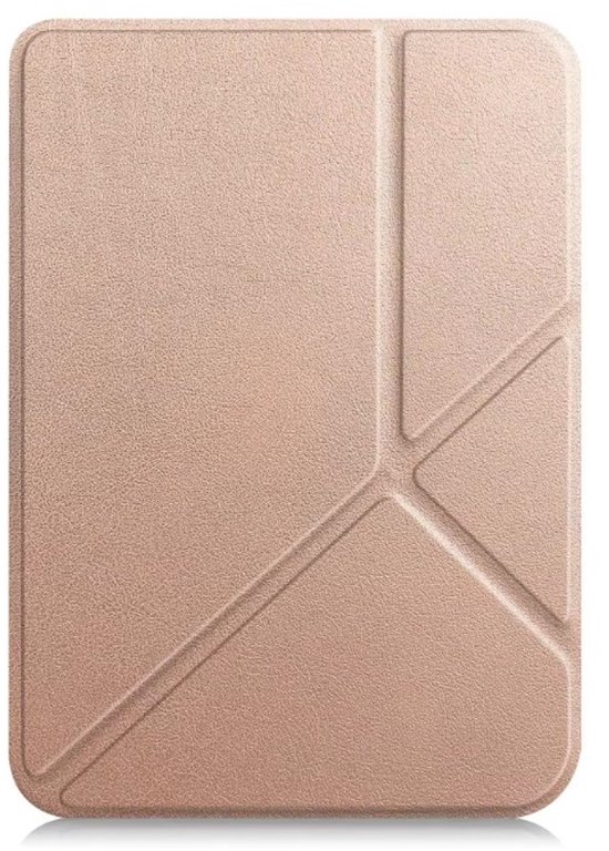 Go Go Gadget - E-readerhoes - Geschikt voor Kobo Clara BW - Book case - 1 stuk - Rosé Goud van Merkloos