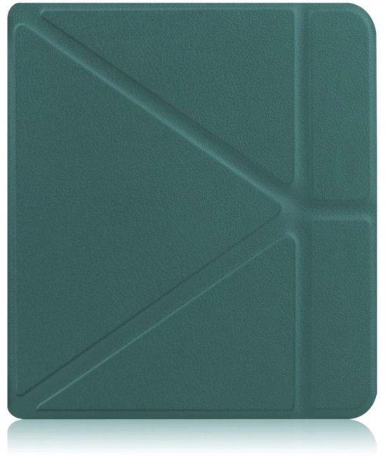 Go Go Gadget - E-readerhoes - Geschikt voor Kobo Libra Colour - Book case - 1 stuk - Donker Groen