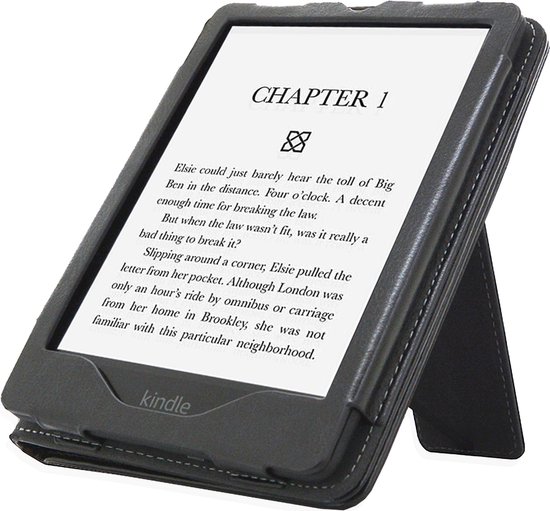 Goodline® - Hoesje geschikt voor de Amazon Kindle Paperwhite (7") 12th Generation - 2in1 Stand Cover / Hoesje / Sleepcover - Zwart van Goodline