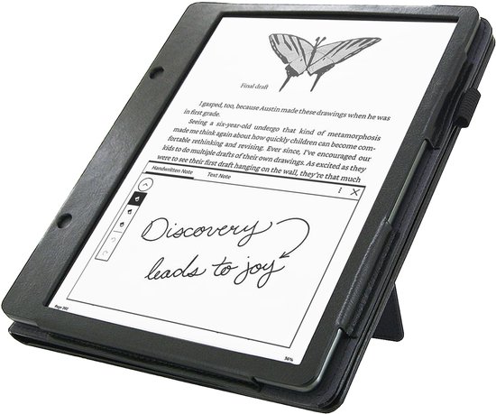 Goodline® - Hoesje geschikt voor de Amazon Kindle Scribe (10.2") 1st Generation - 2in1 Stand Cover / Hoesje / Sleepcover - Zwart van Merkloos