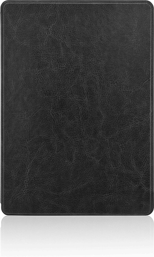 Goodline® - Hoesje geschikt voor de Kobo Aura H2O Edition 2 (6,8") N867 - Hard Cover Hoes / Slimfit Sleepcover - Zwart van Goodline