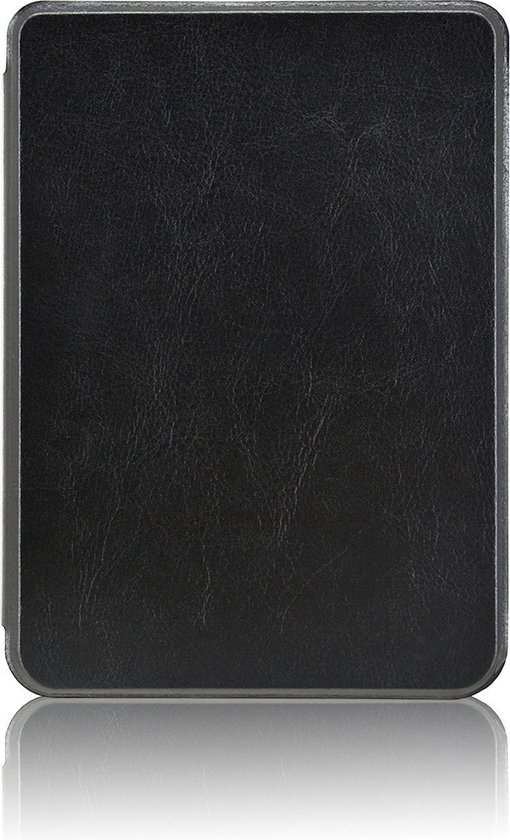 Goodline® - Hoesje geschikt voor de Kobo Nia (6") N306 - Hard Cover Hoes / Slimfit Sleepcover - Zwart van Goodline