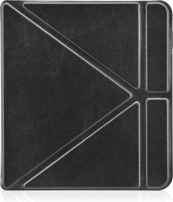 Goodline® - Hoesje geschikt voor de Kobo Sage (8") N778 - Origami Hoes / Slimfit Sleepcover - Zwart van Goodline