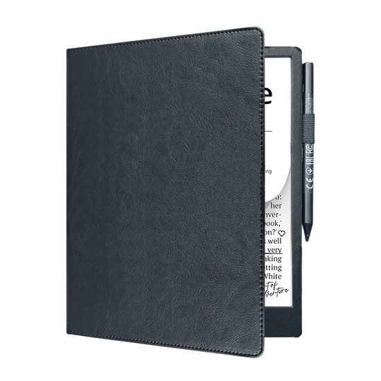 Goodline® - Hoesje geschikt voor de Pocketbook Inkpad One (10,3") PB1030 - 2in1 Stand Cover / Hoesje / Sleepcover - Zwart