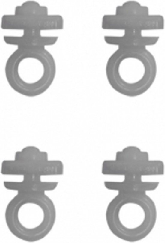 Gordijnrail stopper Eindstop NETA - 10 stuks van NETA