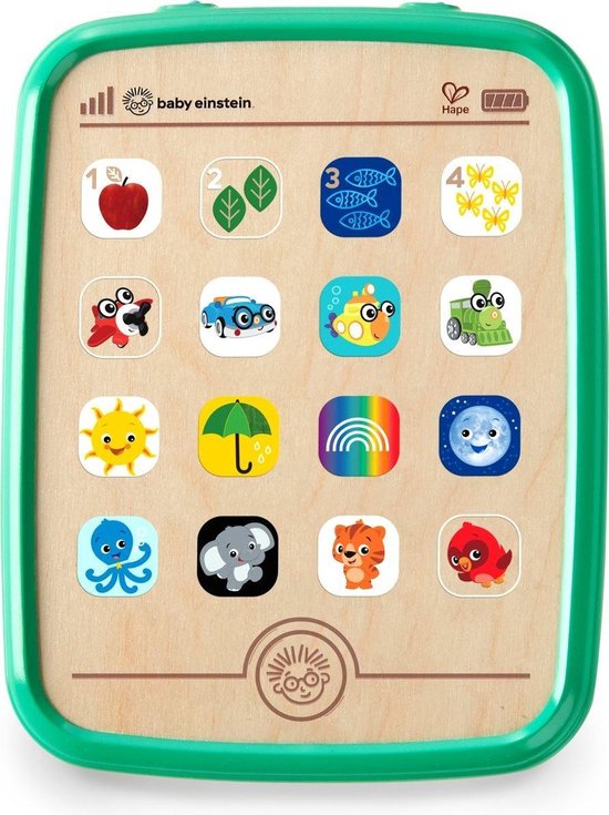 Hape Activiteitentablet Magic Touch 19 Cm Groen van Hape