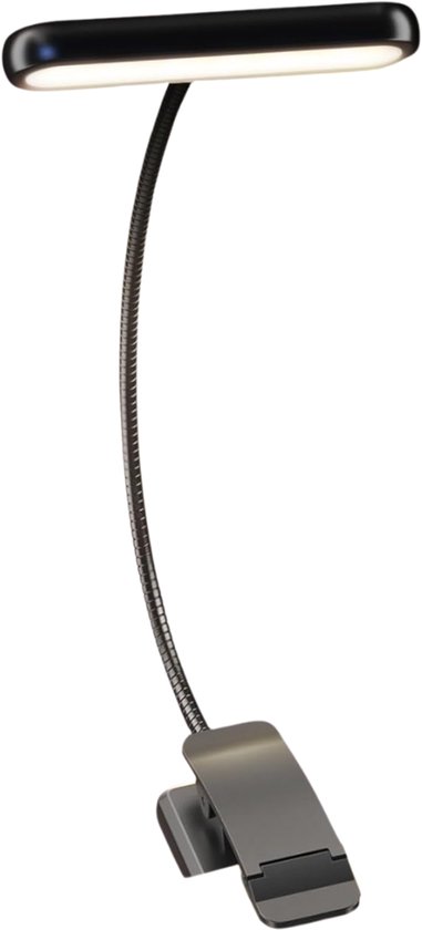 HEZIVO® Lessenaarlamp - lessenaar Lampje - Pianolamp - Muzieklamp - Boekenlamp - Dimbaar van Merkloos