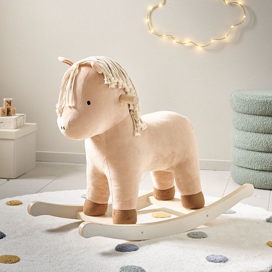 Hobbelpaard Paard 'Arthur' – Schommelstoel voor Baby – Hobbeldier voor Galopperen naar Kastelen, Regenbogen en Avonturen van Cangaroo