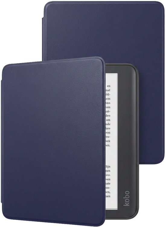 Hoes Geschikt voor Kobo Elipsa 2E - E-reader Hoesje Bescherm Hoesje Case Sleep Cover - Hoes Geschikt voor Kobo Elipsa 2E Hoesje - Donkerblauw