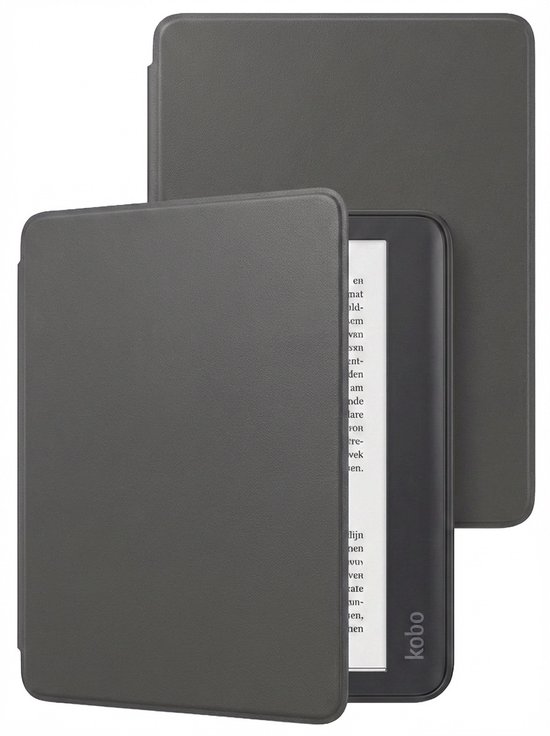 Hoes Geschikt voor Kobo Elipsa 2E - E-reader Hoesje Bescherm Hoesje Case Sleep Cover - Hoes Geschikt voor Kobo Elipsa 2E Hoesje - Grijs