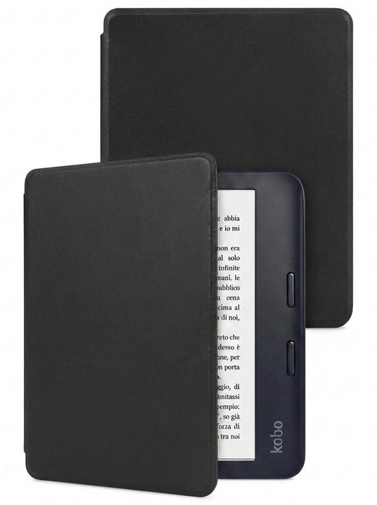 Hoes Geschikt voor Kobo Sage - E-reader Hoesje Bescherm Hoesje Case Sleep Cover - Hoes Geschikt voor Kobo Sage Hoesje - Zwart