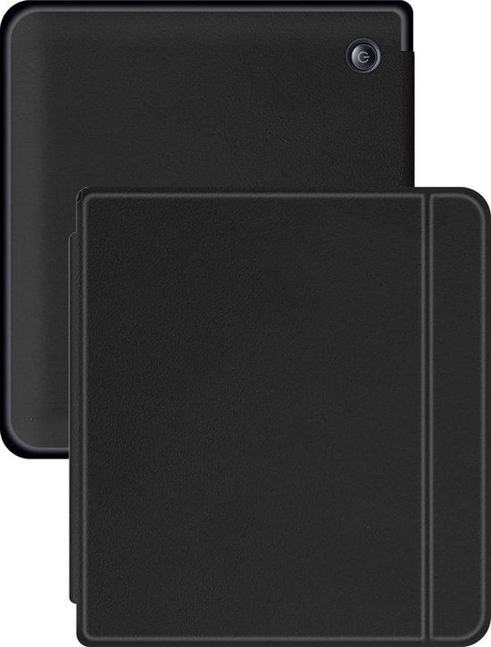 Hoes Geschikt voor Tolino Vision 5 Hoesje Bookcase Cover Book Case Hoes Sleepcover - Zwart van Internet-Things B.V.