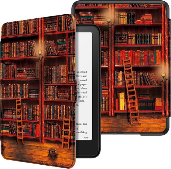 Hoes voor Kindle Paperwhite 7 inch - 2024 en Kindle Colorsoft Signature Edition - Lichtgewicht Beschermhoes met Auto Sleep/Wake