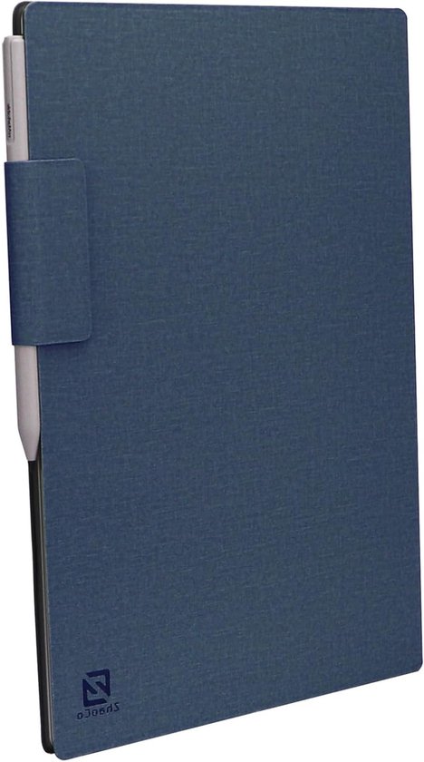 Hoes voor reMarkable Paper Pro Tablet 11.8 inch 2024, Slanke Lichtgewicht Book Folio Stand Cover, Magnetische Bescherming en Duurzaam PU Leder - Marine