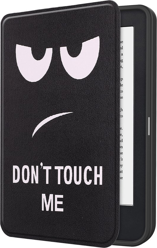 Hoesje Geschikt voor Kobo Clara 2E Hoes Bescherm Hoesje Case Sleep Cover - Hoes Geschikt voor Kobo Clara 2E Hoesje - Don't Touch Me van Hoesje 