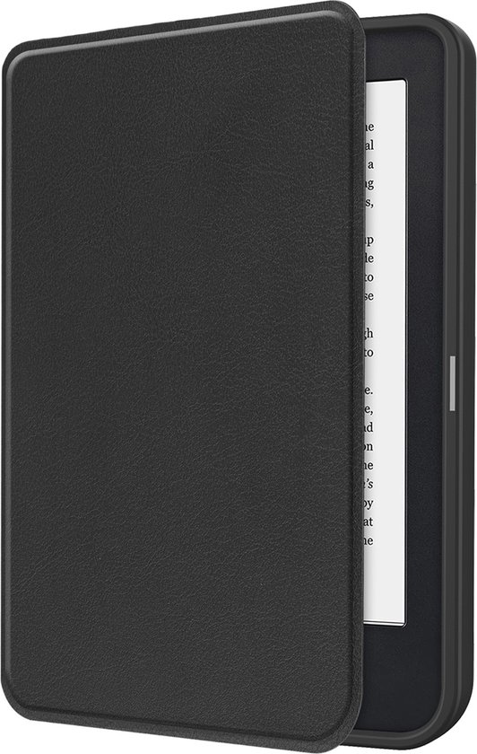 Hoesje Geschikt voor Kobo Clara 2E Hoes Bescherm Hoesje Case Sleep Cover - Hoes Geschikt voor Kobo Clara 2E Hoesje - Zwart van Hoesje 