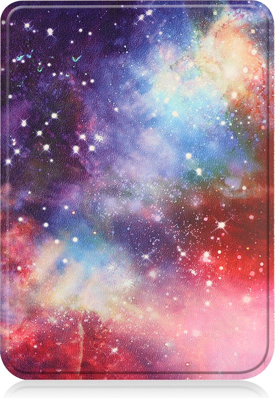 Hoesje Geschikt voor Kobo Clara 2E Hoes Book Case - Hoes Geschikt voor Kobo Clara 2E Hoesje Book Cover - Galaxy van Eposgear