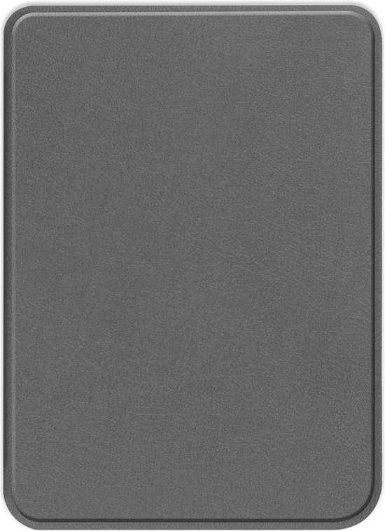 Hoesje Geschikt voor Kobo Clara BW Hoes Book Case - Hoes Geschikt voor Kobo Clara BW Hoesje Book Cover - Grijs van Hoesje 