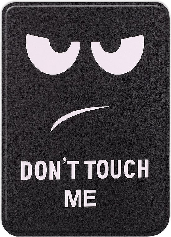 Hoesje Geschikt voor Kobo Clara Colour Hoes Book Case - Hoes Geschikt voor Kobo Clara Colour Hoesje Book Cover - Don't Touch Me van Hoesje 