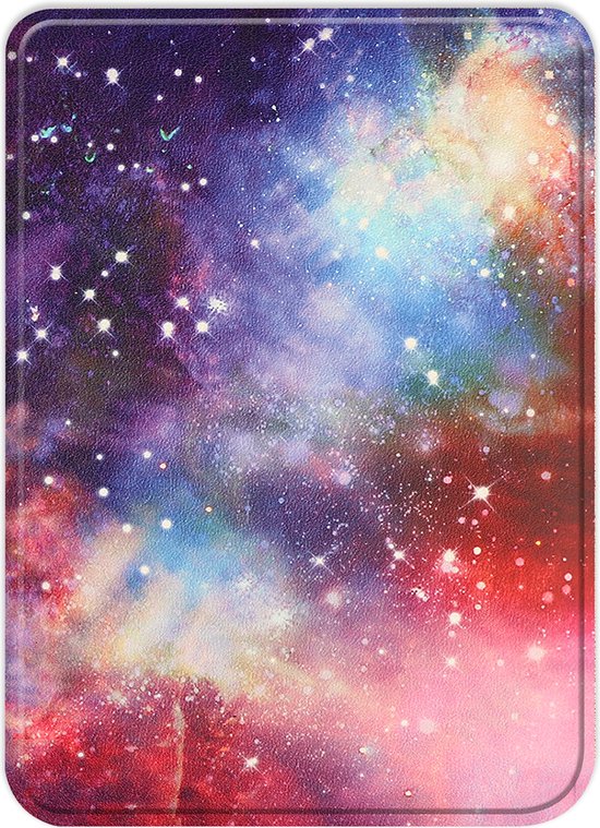 Hoesje Geschikt voor Kobo Clara Colour Hoes Book Case - Hoes Geschikt voor Kobo Clara Colour Hoesje Book Cover - Galaxy van TechAccs