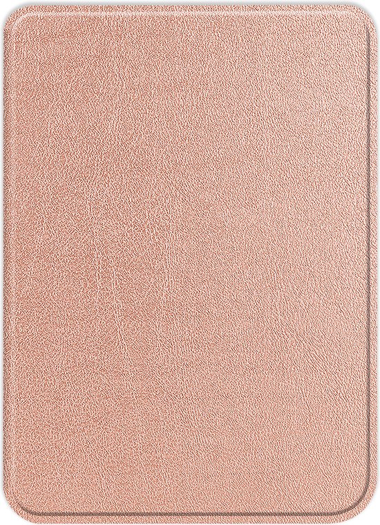 Hoesje Geschikt voor Kobo Clara Colour Hoes Book Case - Hoes Geschikt voor Kobo Clara Colour Hoesje Book Cover - Rosé Goud van Fruitshell