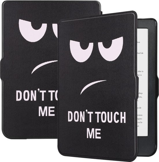 Hoesje Geschikt voor Kobo Clara HD Hoes Bescherm Hoesje Case Sleep Cover - Hoes Geschikt voor Kobo Clara HD Hoesje - Don't Touch Me van Hoesje 