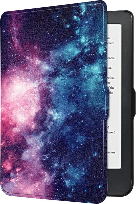 Hoesje Geschikt voor Kobo Clara HD Hoesje Luxe Bescherm Case - Hoes Geschikt voor Kobo Clara HD Hoes Book Cover - Galaxy van Hoesje 