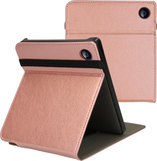 Hoesje geschikt voor Kobo Libra 2 E-reader - iMoshion Stand Flipcase - Ook geschikt voor Tolino Vision 6 - Rose Goud van Hoesje 