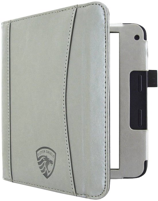 Hoesje Geschikt voor Kobo Libra 2 Sleepcover Luxe Hoes Grijs - ereader hoesje - cover van Merkloos