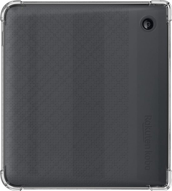 Hoesje Geschikt voor Kobo Libra Colour eReader Hoes Siliconen Case - Shockproof Back Cover Geschikt voor Kobo Libra Colour - Transparant van Hoesje 