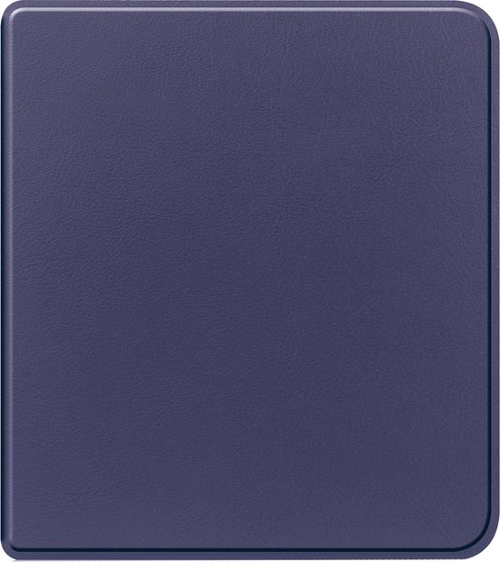 Hoesje Geschikt voor Kobo Libra Colour Hoes Book Case - Hoes Geschikt voor Kobo Libra Colour Hoesje Book Cover - Donkerblauw van Hoesje 