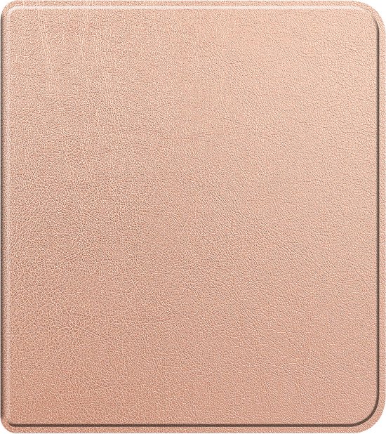 Hoesje Geschikt voor Kobo Libra Colour Hoes Book Case - Hoes Geschikt voor Kobo Libra Colour Hoesje Book Cover - Rosé Goud van Merkloos