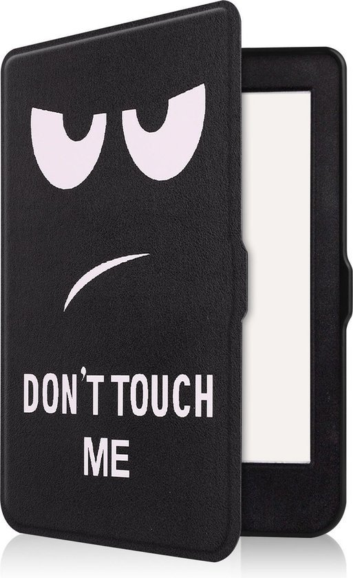 Hoesje Geschikt voor Kobo Nia Hoes Bescherm Hoesje Case Sleep Cover - Hoes Geschikt voor Kobo Nia Hoesje - Don't Touch Me van Hoesje 