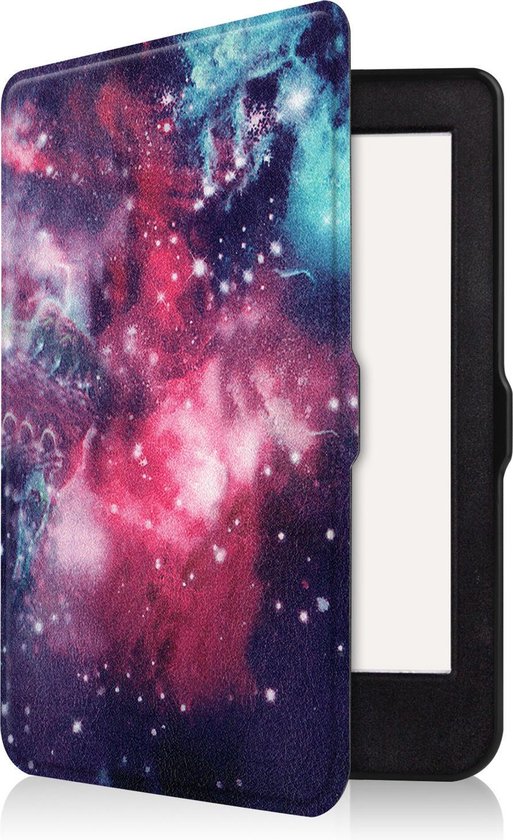 Hoesje Geschikt voor Kobo Nia Hoes Bescherm Hoesje Case Sleep Cover - Hoes Geschikt voor Kobo Nia Hoesje - Galaxy van Hoesje 