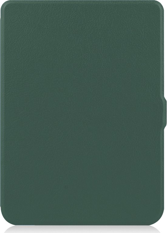 Hoesje Geschikt voor Kobo Nia Hoes Book Case - Hoes Geschikt voor Kobo Nia Hoesje Book Cover - Donkergroen van Merkloos