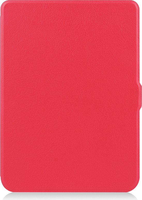 Hoesje Geschikt voor Kobo Nia Hoes Book Case - Hoes Geschikt voor Kobo Nia Hoesje Book Cover - Rood van Hoesje 