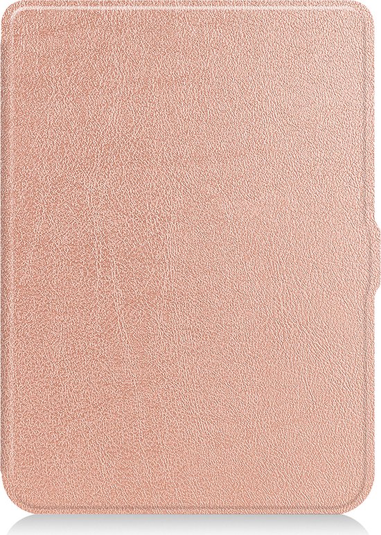 Hoesje Geschikt voor Kobo Nia Hoes Book Case - Hoes Geschikt voor Kobo Nia Hoesje Book Cover - Rosé Goud van Hoesje 