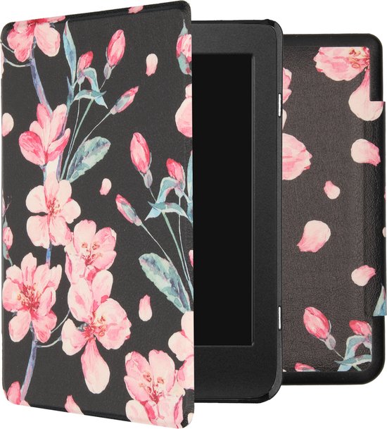 Hoesje geschikt voor Kobo Nia - iMoshion Design Slim Hard Case Bookcase - Blossom van iMoshion