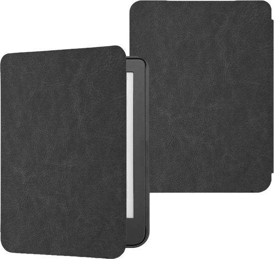 Hoesje geschikt voor Kobo Sage – Extreme Shock Case - Sleepcover – Hoesje geschikt voor Kobo Sage Flip Cover Zwart van Merkloos