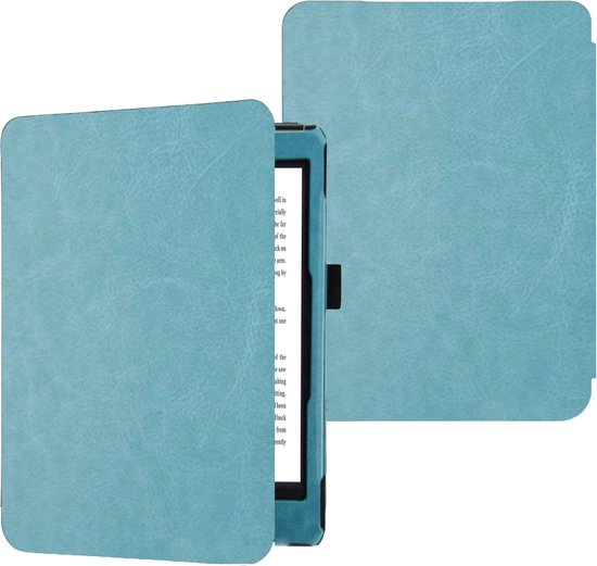 Hoesje geschikt voor Pocketbook Era – Extreme Shock Case - Sleepcover – Hoesje geschikt voor Pocketbook Era Flip Cover Turquoise van Hoesje 