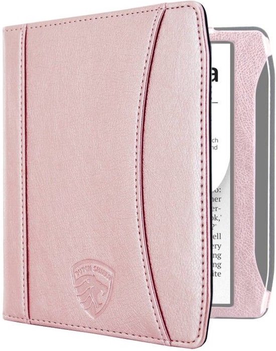 Hoesje Geschikt voor Pocketbook Era Luxe Hoes Beschermhoes Cover Roze Goud van EZVZ