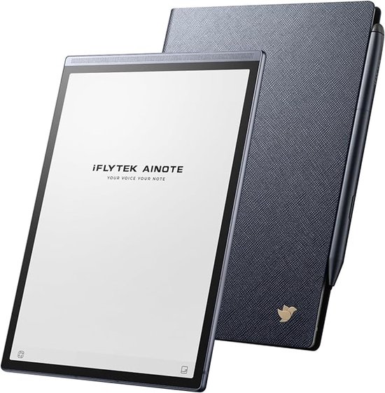 iflytek - AINOTE Air 2 - E Ink Tablet 8,2 inch – notities & digitaal papier met pen - AI-opname - meertalige transcriptie - lezen en taakbeheer – grijs van Merkloos