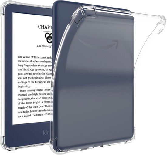 imoshion E-reader Hoesje - Geschikt voor Amazon Kindle (2022) 11th gen, Amazon Kindle (2024) - Clear Backcover - Transparant van iMoshion