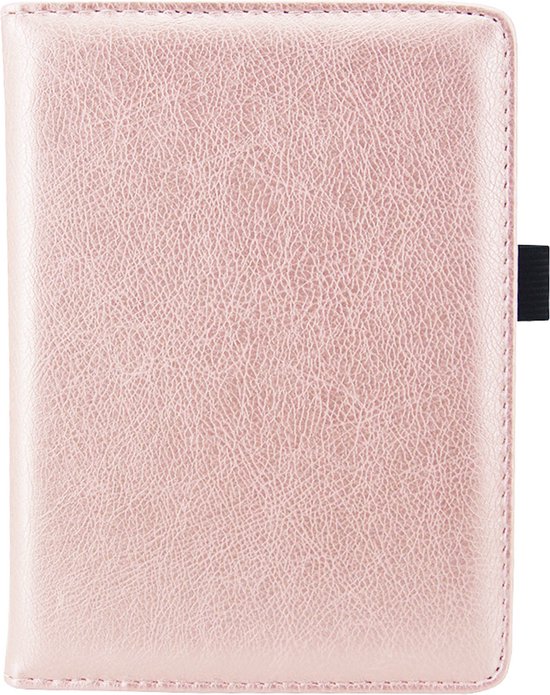 imoshion E-reader Hoesje - Geschikt voor Kobo Aura Edition 2 - Luxe Effen Bookcase - Roze van iMoshion