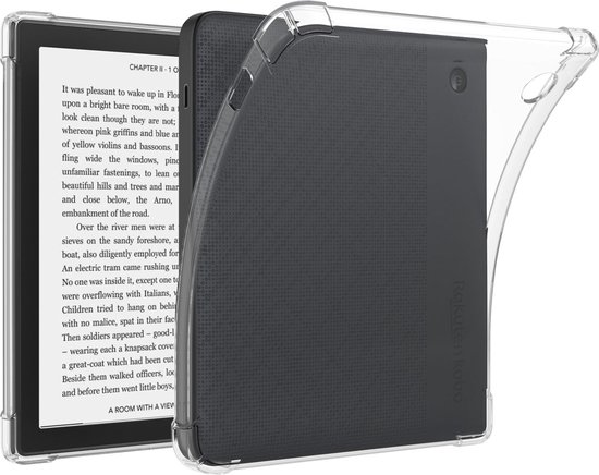 imoshion E-reader Hoesje - Geschikt voor Kobo Libra Colour - Clear Backcover - Transparant van iMoshion