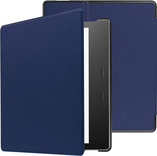 iMoshion Ereader Cover / Hoesje Geschikt voor Amazon Kindle Oasis 3 - iMoshion Slim Hard Case Bookcase - Donkerblauw van iMoshion