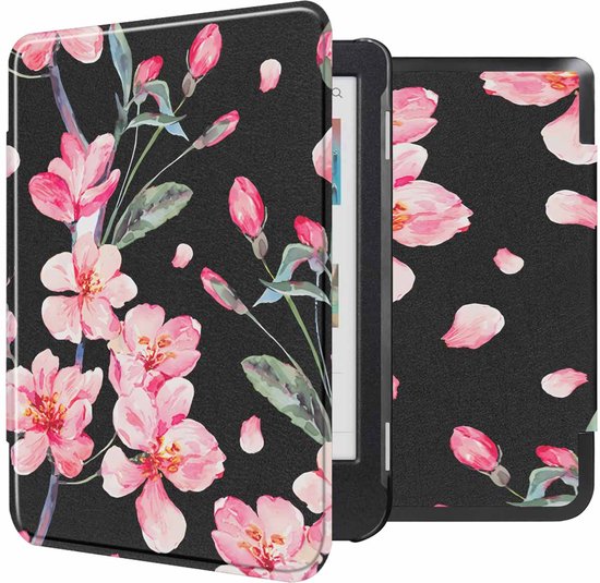iMoshion Ereader Cover / Hoesje Geschikt voor Kobo Clara Colour / Kobo Clara BW - iMoshion Design Sleepcover Bookcase zonder stand - / Blossom van iMoshion