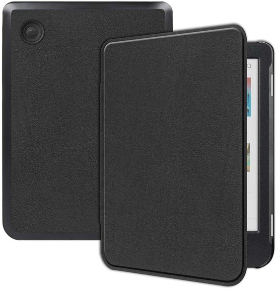iMoshion Ereader Cover / Hoesje Geschikt voor Kobo Clara Colour / Kobo Clara BW - iMoshion Slim Hard Case Sleepcover Bookcase zonder stand - Zwart van iMoshion